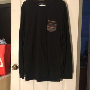 Long sleeve shirt with front pocket size XL